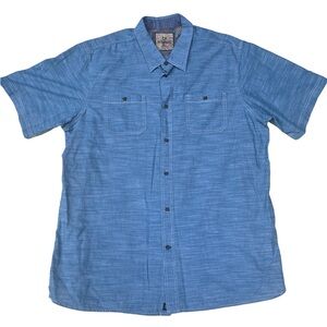 Outdoor life blue button down shirt XXXL